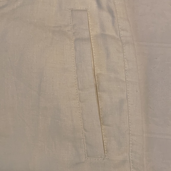 ALIBI PARIS Women 100% Linen Drawstring Pants - Picture 4 of 13